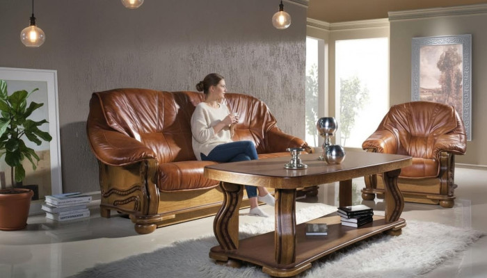 Two-seater sofa classic 2-seater upholstered sofas new couches (without 3+1-seater)