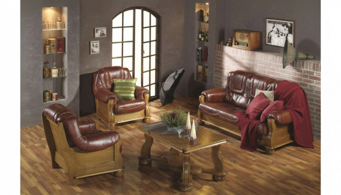 Sofa set 3+1+1 seater classic upholstered living room landscape couches sofas new