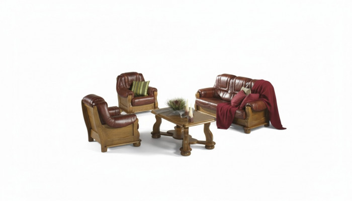 Sofa set 3+1+1 seater classic upholstered living room landscape couches sofas new