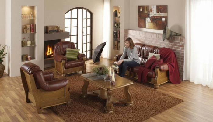 Sofa set 3+2 seater couches classic living landscape upholstered sofas