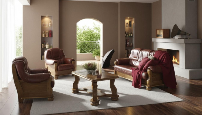 Sofa set 3+2 seater couches classic living landscape upholstered sofas
