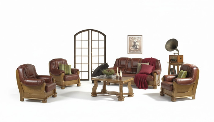Sofa set 3+2 seater couches classic living landscape upholstered sofas