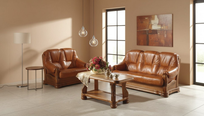 Sofa set 3+1+1 seater classic upholstery living room landscape sofas couches new
