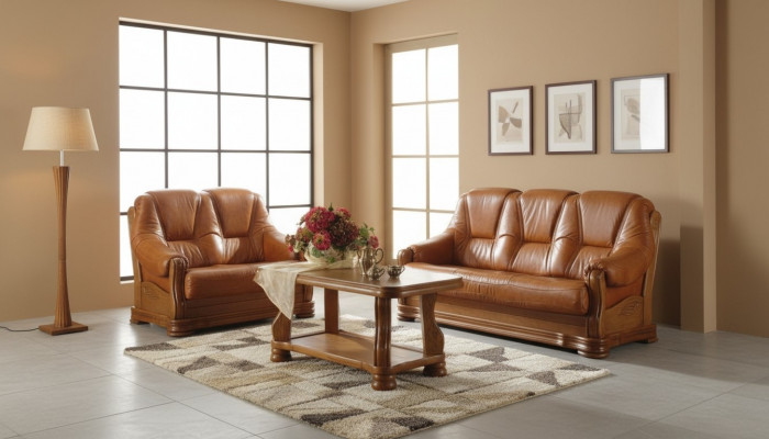 Sofa set 3+2+2 seater classic couches sofas living area upholstery new