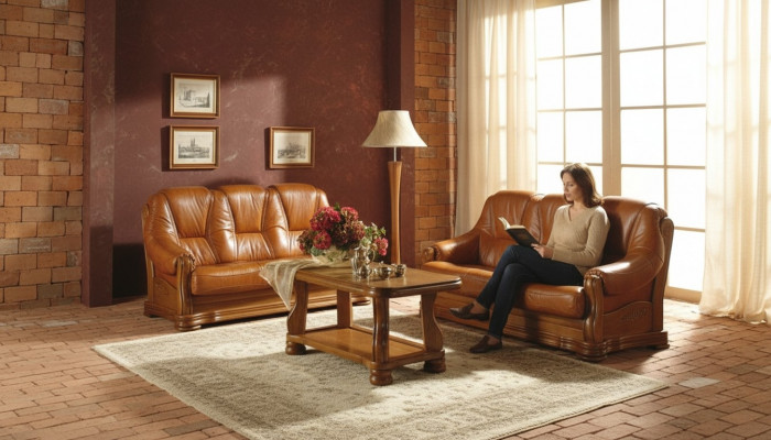 3+2 seater couch upholstery seating set 100% Italian leather suites