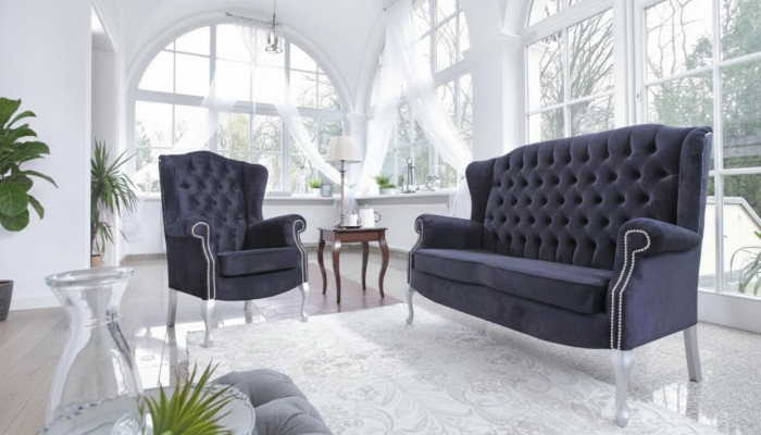 Classic Chesterfield Sofa Set 3+2+1 Seater Sofa Couch Upholstery Velvet New