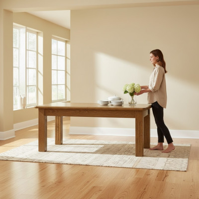 Dining table 200/400 cm kitchen table restaurant table wood dining room tables conference