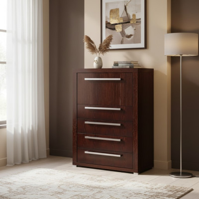 Classic chest of drawers, drawers, wooden cabinet, living.