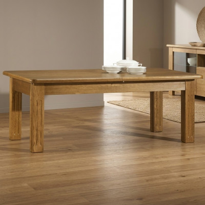 Dining table wood 300/500 cm XXL table big table conference office staff kitchen