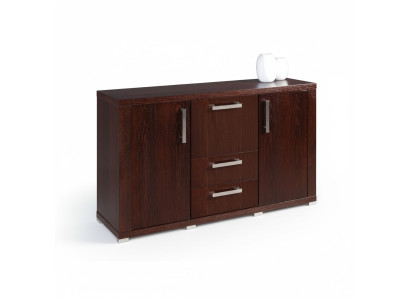 Classic brown wooden chest of drawers dressers sideboard