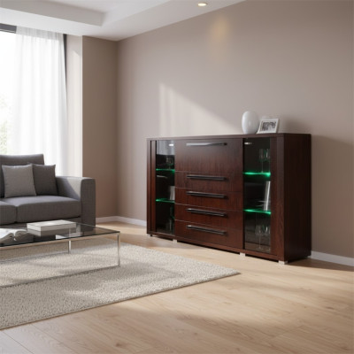 XXL Modern Dresser Sideboards Wooden Cabinet