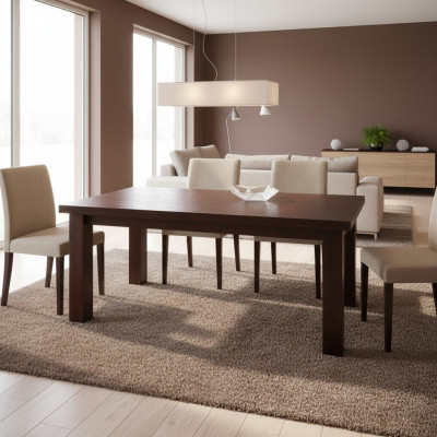 Extendable dining table conference XXL tables design wood table meeting