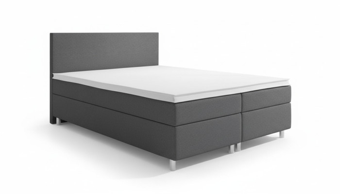 Box spring bed double hotel luxury bedroom beds complete sets mattress new