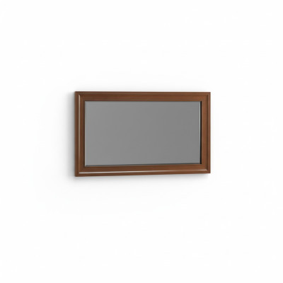Classic wall mirror, wooden frame, mirror furniture, new, 103x61cm glass