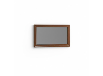 Classic wall mirror, wooden frame, mirror furniture, new, 103x61cm glass