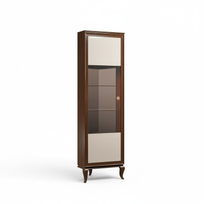 Noble luxury cabinet showcase glass classic cabinets showcases living room furniture