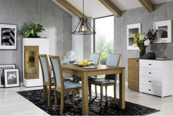 Set of 6 Luxury Design Upholstered Solid Wood Chairs Office Dining Room Chair Seat