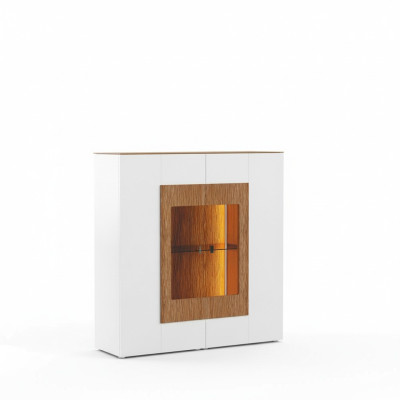 Showcase glass cabinet living room display 1-door showcase tall cabinet sideboard
