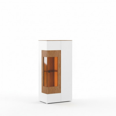 Modern display cabinet glass cupboard living room showcase 1-door design display cabinets new