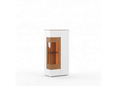 Modern display cabinet glass cupboard living room showcase 1-door design display cabinets new
