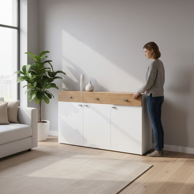 Sideboard showcase sideboards showcases sideboard-cupboard cupboards cupboard 166x93cm new