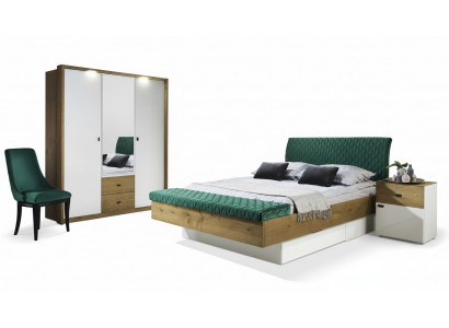 Designer upholstered bed, beds fabric wood luxury double bed 180x200cm double bed