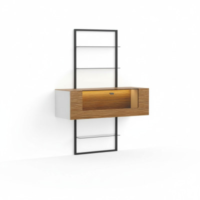 Designer cabinet partition wall shelves living room cabinets system office furniture 160cm