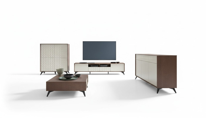 Modern living room wall unit set, sideboard, TV stand, living room table, living room walls