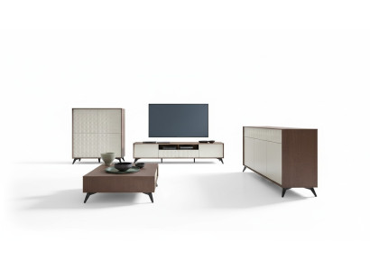 Modern living room wall unit set, sideboard, TV stand, living room table, living room walls