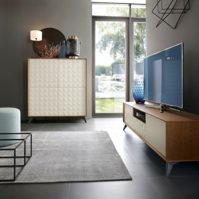 Set Modern Wall Unit Sideboard RTV Living Room Style Wall Units