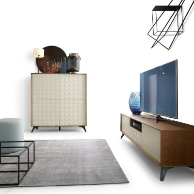 Set Modern Wall Unit Sideboard RTV Living Room Style Wall Units