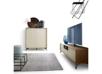 Set Modern Wall Unit Sideboard RTV Living Room Style Wall Units