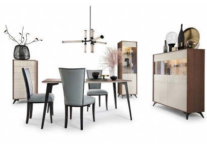 Dining table wood tables table dining room solid designer 160x90x76cm