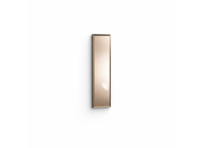 Classic wall mirror, wooden frame, mirror furniture, new, 90x25cm glass frame wall