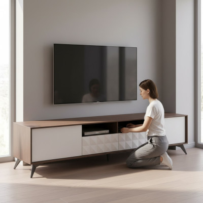 RTV Sideboard TV Wall High Gloss Lowboard TV Cabinet TV LED TV Cabinet