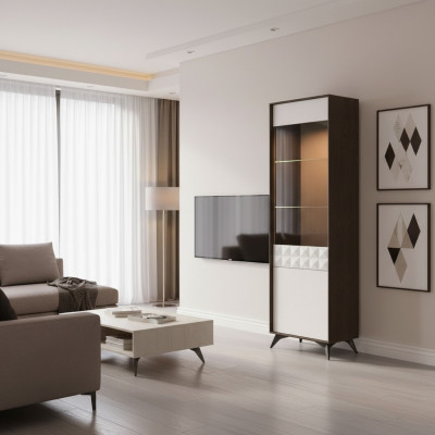 Modern display cabinet living room showcase design cabinets glass furniture new