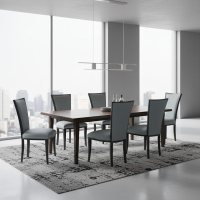 Set of 6 solid wood chairs dining chairs designer chair chairs dining chairs new