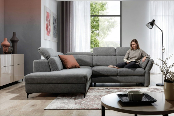 Mega comfortable sofa bed with luxurious padding in a modern style.