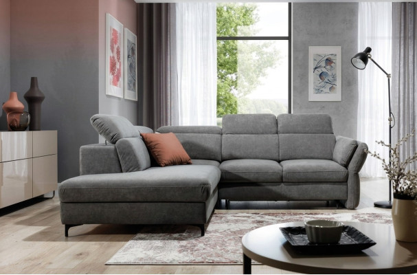 Mega comfortable sofa bed with luxurious padding in a modern style.