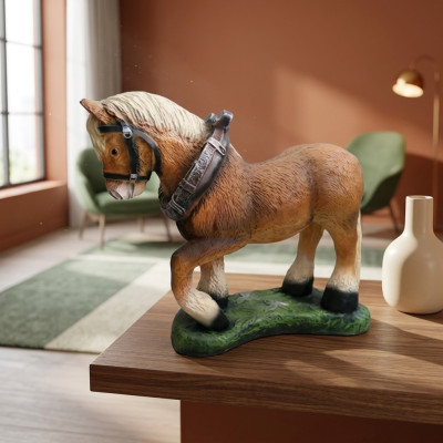 Russian stallion horse decoration figure statue figures statues sculpture 51cm