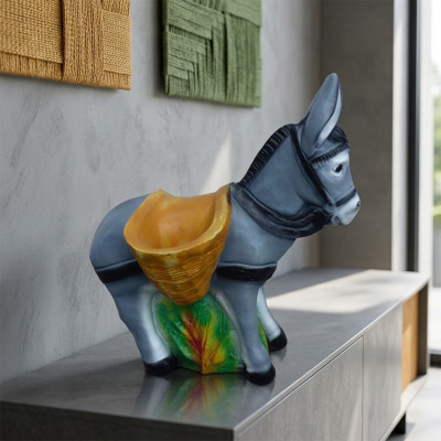 Modern decorative sculpture donkey statue figures hand-painted animal new sculptures