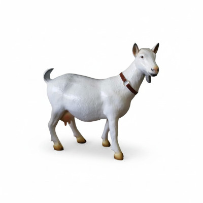 Modern decorative sculpture goat statue figures hand-painted animal sculptures