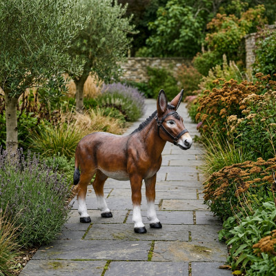 Modern decorative sculpture donkey statues figures sculptures hand-painted animal new