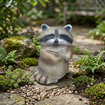 Abstract Raccoon Garden Decoration Statue New Sculptures Figures Sculpture