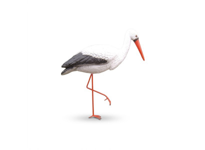 Stork Decorative Statue Garden Figures Statues 150cm Life-Size Figure Plastic