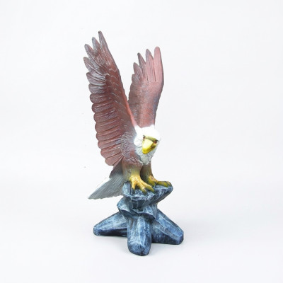 USA Eagle Hawk Abstract Modern Statue Figure Bird of Prey Garden Decoration 100cm