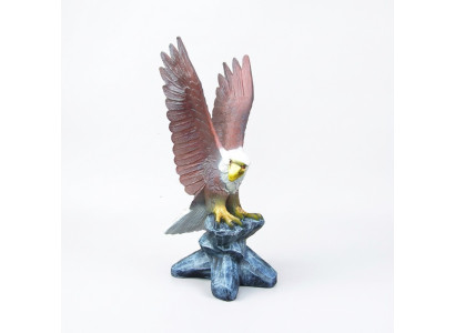 USA Eagle Hawk Abstract Modern Statue Figure Bird of Prey Garden Decoration 100cm