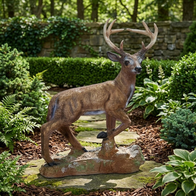 Deer Elk Forest Decorative Modern Sculpture of a Deer Decoration Garden