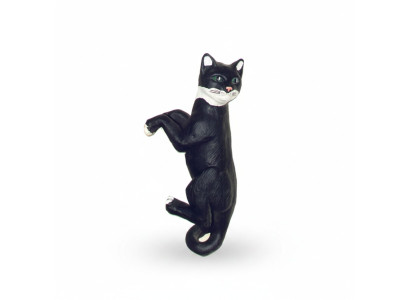Decoration garden plastic figures hand-painted figure statue cat hanging 60cm