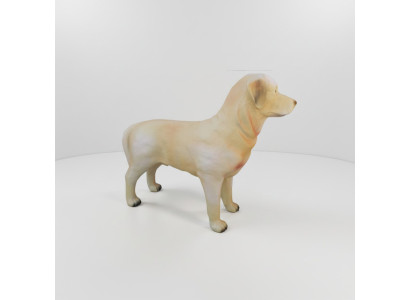 Dog Decorative Statue Garden Figures Statues 75cm Life-Size Figure Plastic